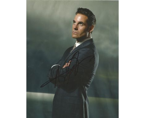 Adrian Pasdar signed 10 x 8 colour Heroes Portrait Photo, from in person collection autographed at BBC Radio Studios 2007. Go