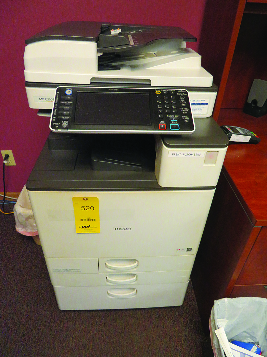 RICOH MP C3003 COPIER