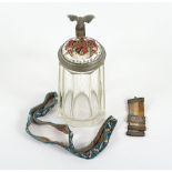 Studentica-Krug, Glas, Porzellandeckel, Wipfel