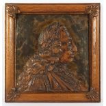Karl VI, Holzrelief