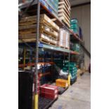 (3) Sections of Pallet Racking