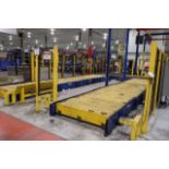 (2) 68"x 32' 2-Strand Chain Conveyor