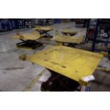 (6) Spring Loaded Pallet Turn Tables
