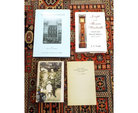 Beeson - English Church Clocks 1280-1850, published 1971; David G. Vulliamy - The Vulliamy Clockmakers, Antiquarian Horologic