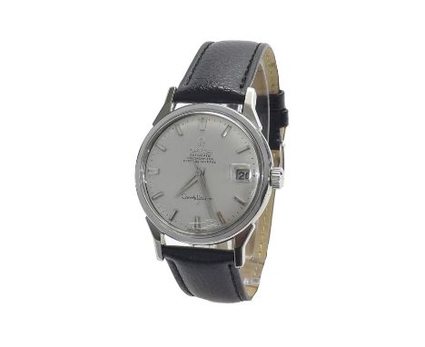 Omega Constellation Chronometer automatic stainless steel gentleman's wristwatch, circa 1966, ref. 168.005,  the circular sil