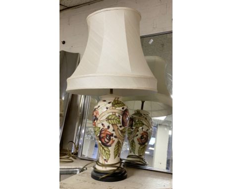 MOORCROFT LAMP 70CMS (H) INC SHADE