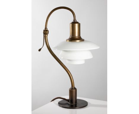 P. Henningsen L. Poulsen Table Lamp PH 2/2 Question MarkPoul HenningsenLouis Poulsen, KopenhagenDesign 1931, production 1930s