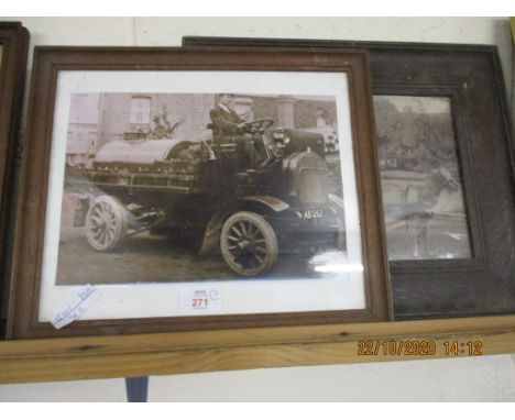 TWO VINTAGE FRAMED PHOTOGRAPHS