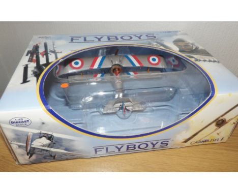 Boxed Carousel 1 Flyboys 1:48 scale Rawlings Nieuport 17 aircraft