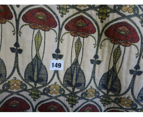 Pair of William Morris design curtains 