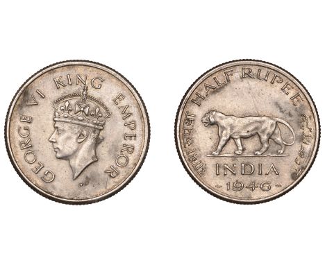 A highly important unpublished series of eight patterns of George VI, once in the collection of a former Indian Government of