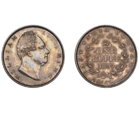 The Lingford/Ford/Pridmore/Wheeler Pattern Rupee, 1835   The Uniform Coinage of India, East India Company: Patterns, William 
