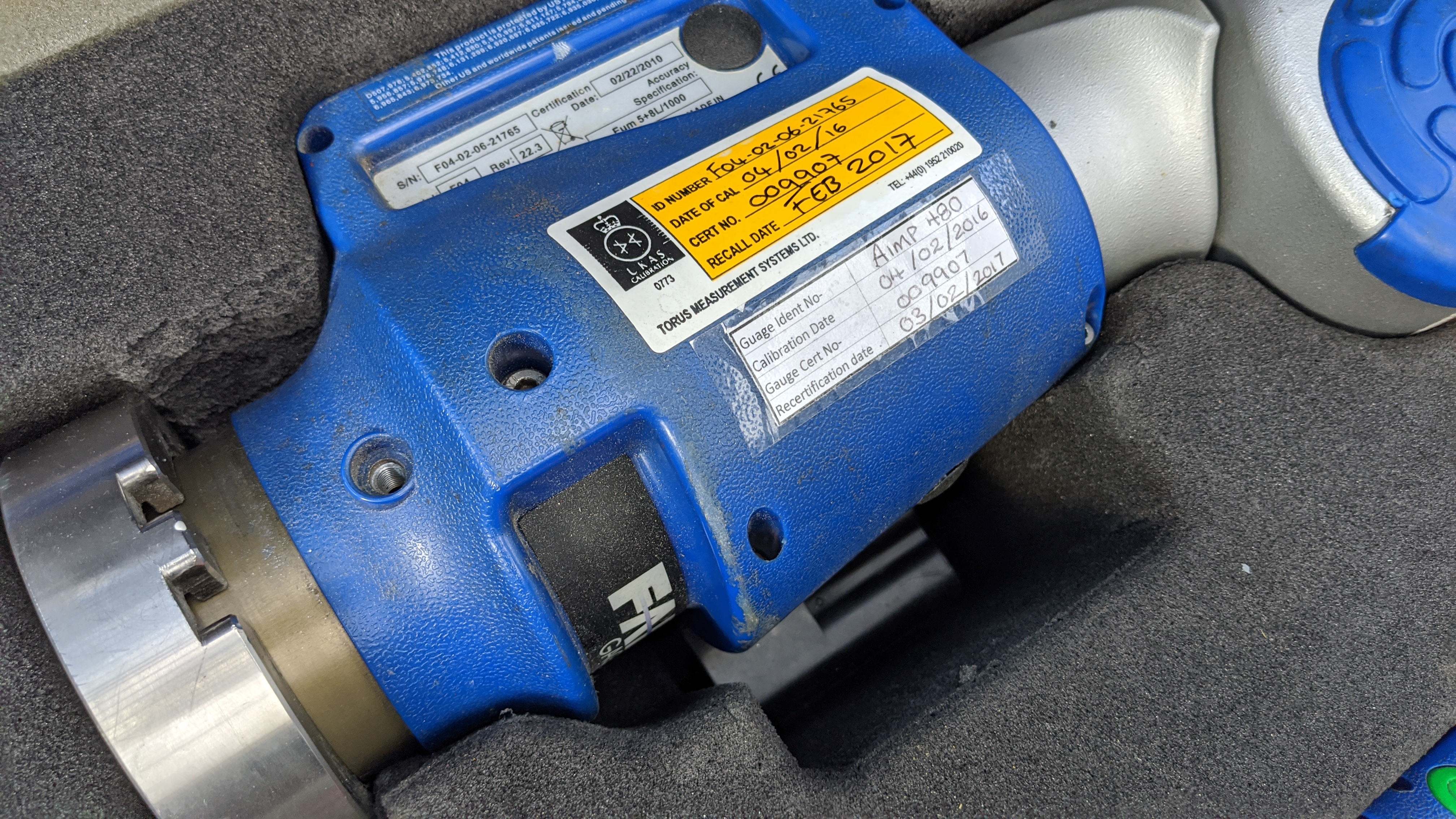 Faro Gage Plus measuring arm, model F04, serial no. F04020621765