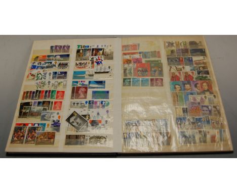 A large Schoolboy stamp collection contained in seven various albums mainly being commonwealth examples