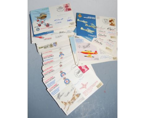 A small collection of assorted Royal Air Force and other first day covers, to include No.48 Squadron Royal Air Force 30th Ann