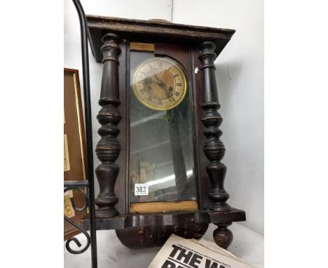 An old wall clock for spares &amp; repairs A/F