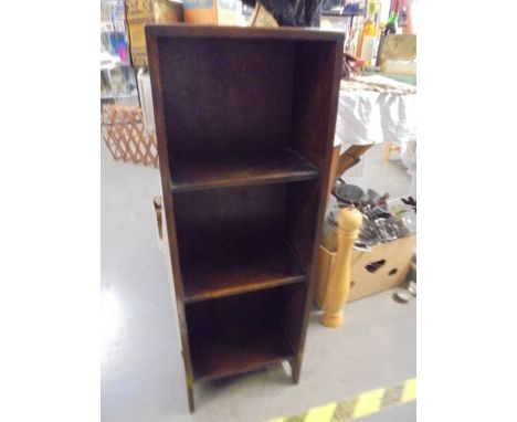 A small three shelf bookcase, COLLECT ONLY.