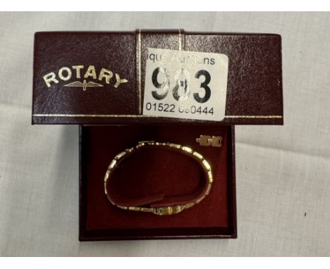 A boxed ladies Rotary watch