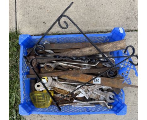 A selection of hand tools
