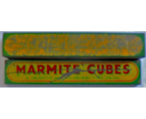 Vintage 'Marmite Cubes Tins'-Well used