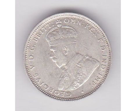 British West Africa 1915 H Shilling,KM12,aunc,choice, low vintage