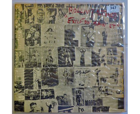 Rolling Stones-Exile on Main Street -  (Double LP) - Rolling Stone COC69100-Zip LP gatefold with inners, without postcard ins