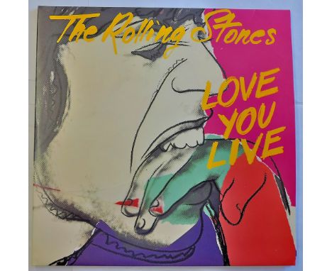 Rolling Stones -Love you Live -  (Double LP) - 1977 - Rolling Stones Label COC89101 -Gatefold sleeve with two inner sleeves, 