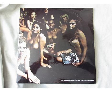 Jimi Hendrix -Electric LadyLand -  Experience (Double LP) - 1968 Track 613008/9 -Laminated gatefold sleeve, stereo, white tex