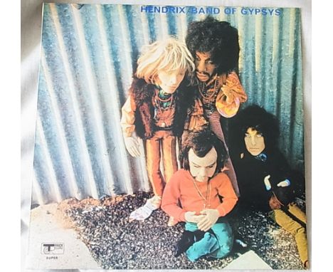Jimi Hendrix-Band of Gypsys-(LP) track super2406002-original 'Puppet 'Sleeve-sleeve near mint, vinyl near mint, in protective