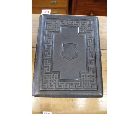A Victorian album of portrait photographs,&nbsp;inscribed 'The Royal Album' and containing eighty black and white images, mos