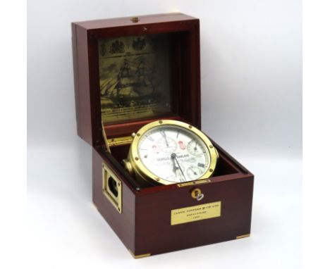 A cased Clegg, Gifford & Co. Sewills Sealord chronometer, 1995