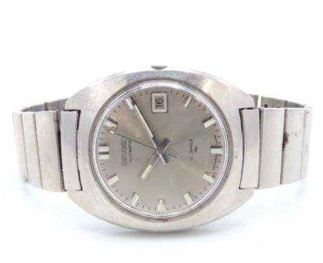 A Seiko Automatic 7005 8120 R 17 jewel movement wristwatch, water resistant, case 37mm across 