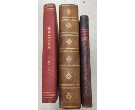 HODGSON JOHN CRAWFORD.&nbsp;&nbsp;Holystone.&nbsp; A small quarto album in qtr. red morocco containing, inter alia, an offpri