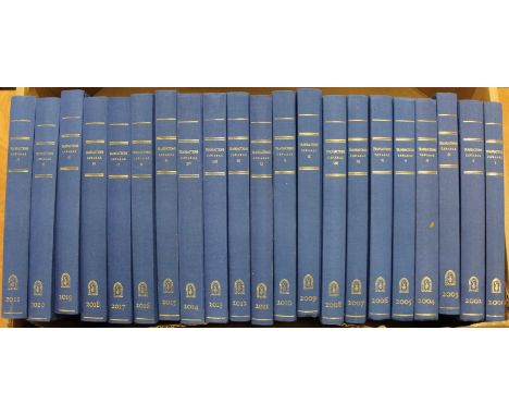 CUMBERLAND &amp; WESTMORLAND ANT. &amp; ARCH. SOC.&nbsp;&nbsp;Transactions, Third Series. Vols. 1 to 21. Illus. Quarto. Blue 