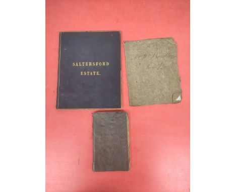 Rothbury Infields.&nbsp;&nbsp;Corn &amp; Hay Tythe for the Year 1746. Manuscript account pocket-book. Approx. 86pp; also Manu