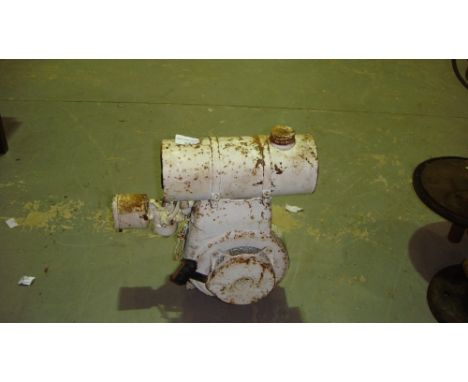 Vintage Ducatti petrol engine