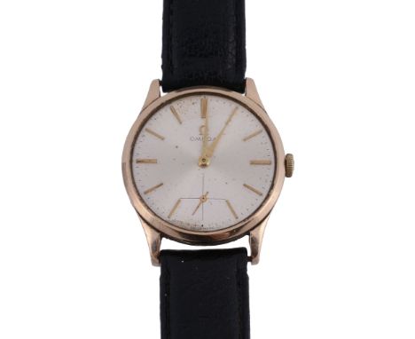  Omega, ref. 13322, a 9 carat gold wristwatch,   no. 2441541, hallmarked Birmingham 1949, manual wind movement, 15 jewels, ca