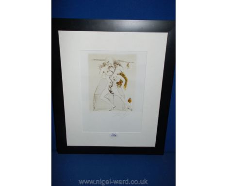 A Lithograph, after Salvador Dali ''Memoras de Casanova''