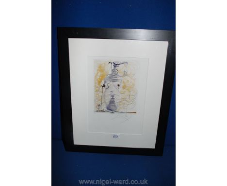 A Lithograph, after Salvador Dali ''Memoras de Casanova''