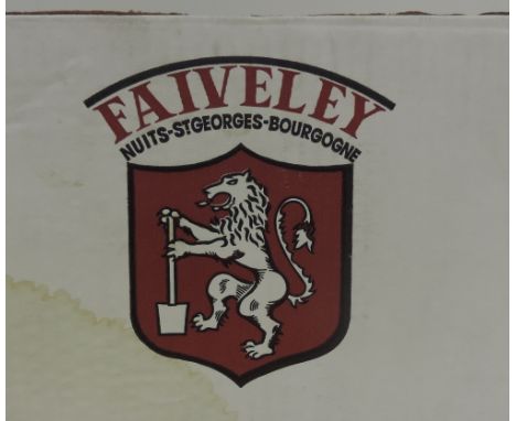 Wine - Red Burgundy: 1999 Faiveley Nuits St. George les Porets, Premier Cru, 12 Bottles, card case, unopened. (12)