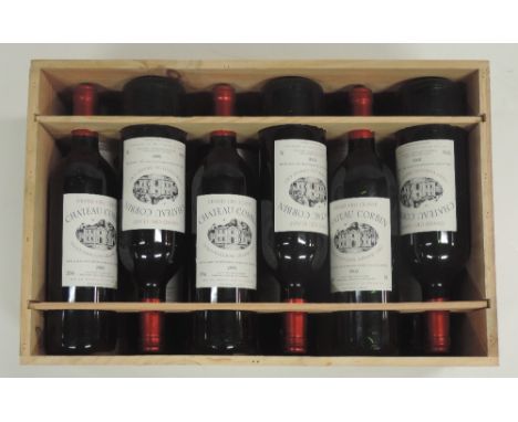 Wine - Red Bordeaux, 2000, Chateau Corbin d'Espagne St. Emilion, Grand Cru, 12 Bottles, wooden case, unopened. (12)