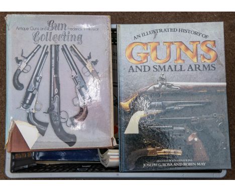 Twenty seven books and booklets relating to Antique Arms and Militaria, mostly pistols and guns, including "English, Irish an