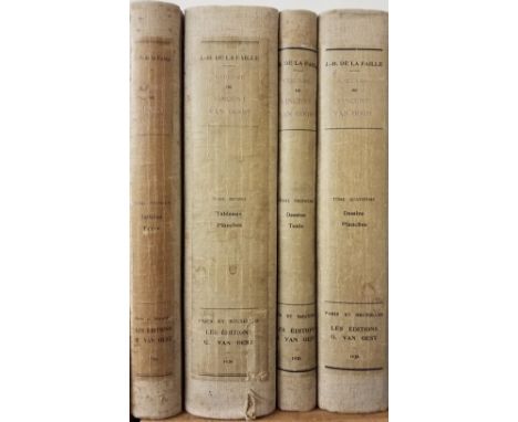 De La Faille (J. B.). L'Oeuvre de Vincent van Gogh, Catalogue Raisonné, 4 volumes, Paris: Les Editions G. van Oest, 1928, num