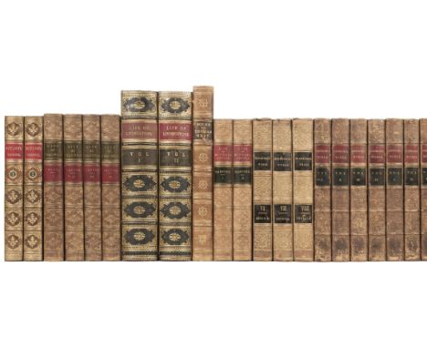 Bindings. The Works of Samuel Johnson, LL.D., with an essay on his life and genius, by Arthur Murphy, 12 volumes, new edition