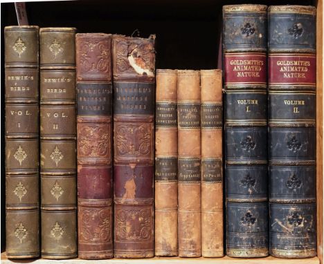 Bewick (Thomas). A History of British Birds, 2 volumes (land &amp; water birds), Newcastle: R.E. Bewick, 1832, wood engraved 