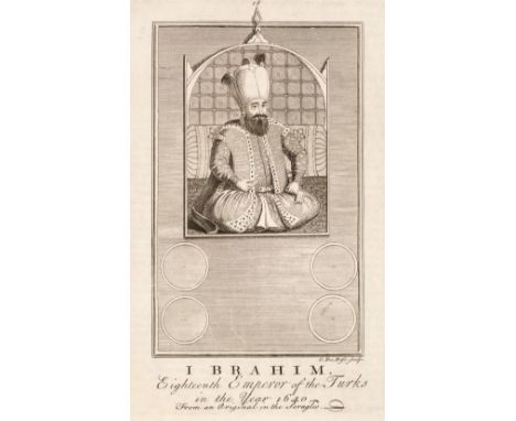 Cantemir (Demetrius). The History of the Growth and Decay of the Othman Empire, 1st edition in English, 2 parts in 1, London: