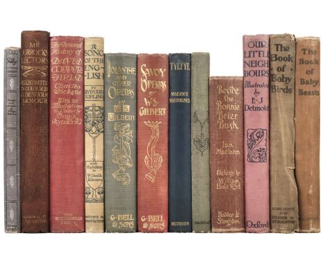 Nicholson (William, illustrator). Polly: Written by Mr Gay, London: William Heinemann, 1923, 9 tipped-in colour plates, light