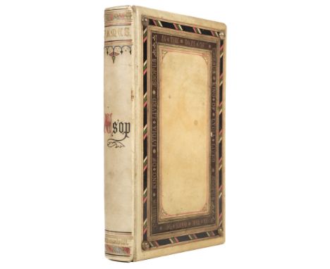 Binding. Aesop's Fables: A new version, chiefly from original sources, by the Rev. Thomas James... with more than one hundred