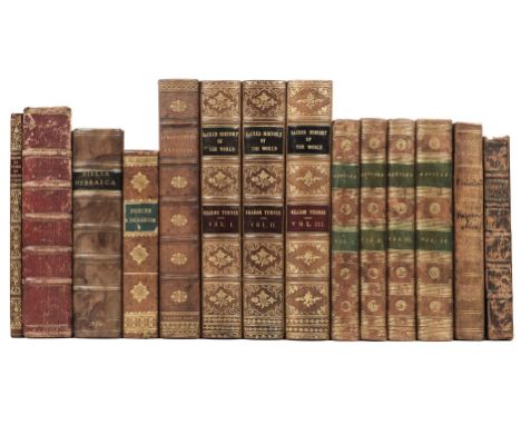 Stobaeus (Kilian). Dissertatio historica de numis et sigillis lundensibus..., Londini Gothorum: Ludovici Decreaux, 1741, two 