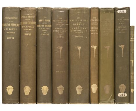 Powell (J.W). Fourth Annual Report of the Bureau of Ethnology to the Secretary of the Smithsonian Institution, 1882-83, Washi